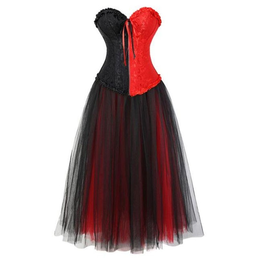 The Drag Queen Closet Corset Dress Drag Cruella | Dresses