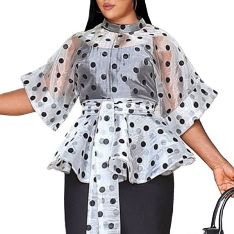 The Drag Queen Closet Blouse Queen Luna (2 Colors) | Tops