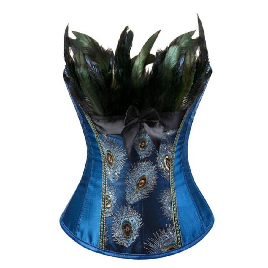 The Drag Queen Closet Corset Drag Peacock ( Or ) | Corsets