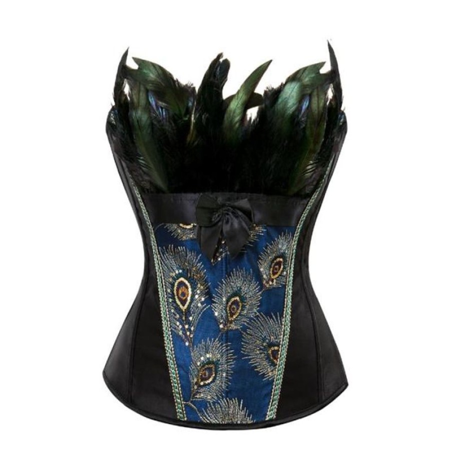 The Drag Queen Closet Corset Drag Peacock ( Or ) | Corsets