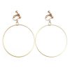 The Drag Queen Closet Clip Earrings Drag Hoola ( Or ) | Earrings