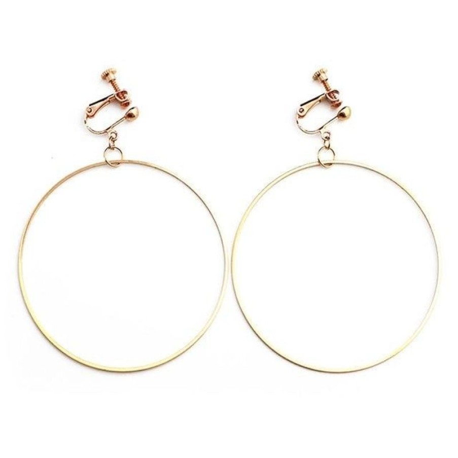 The Drag Queen Closet Clip Earrings Drag Hoola ( Or ) | Earrings